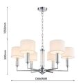Подвесная люстра Favourite Laciness 2607-6P