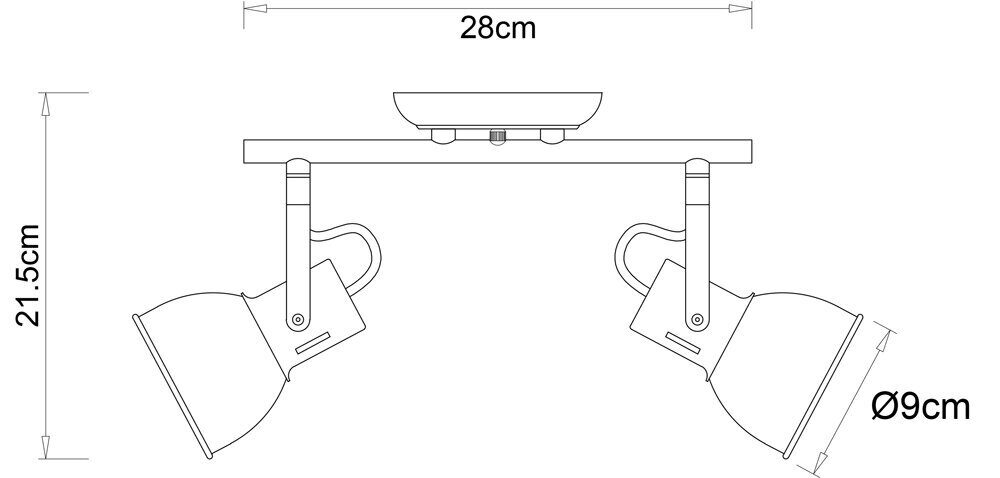 Спот Arte Lamp Jovi A1677PL-2GO