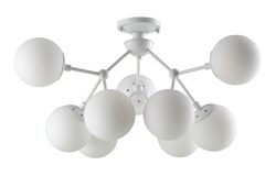 Потолочная люстра Crystal Lux Medea PL9 White
