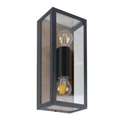 Уличный настенный светильник Arte lamp Belfast A4569AL-2BR