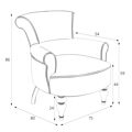Кресло Перфетто  M11-B-B16