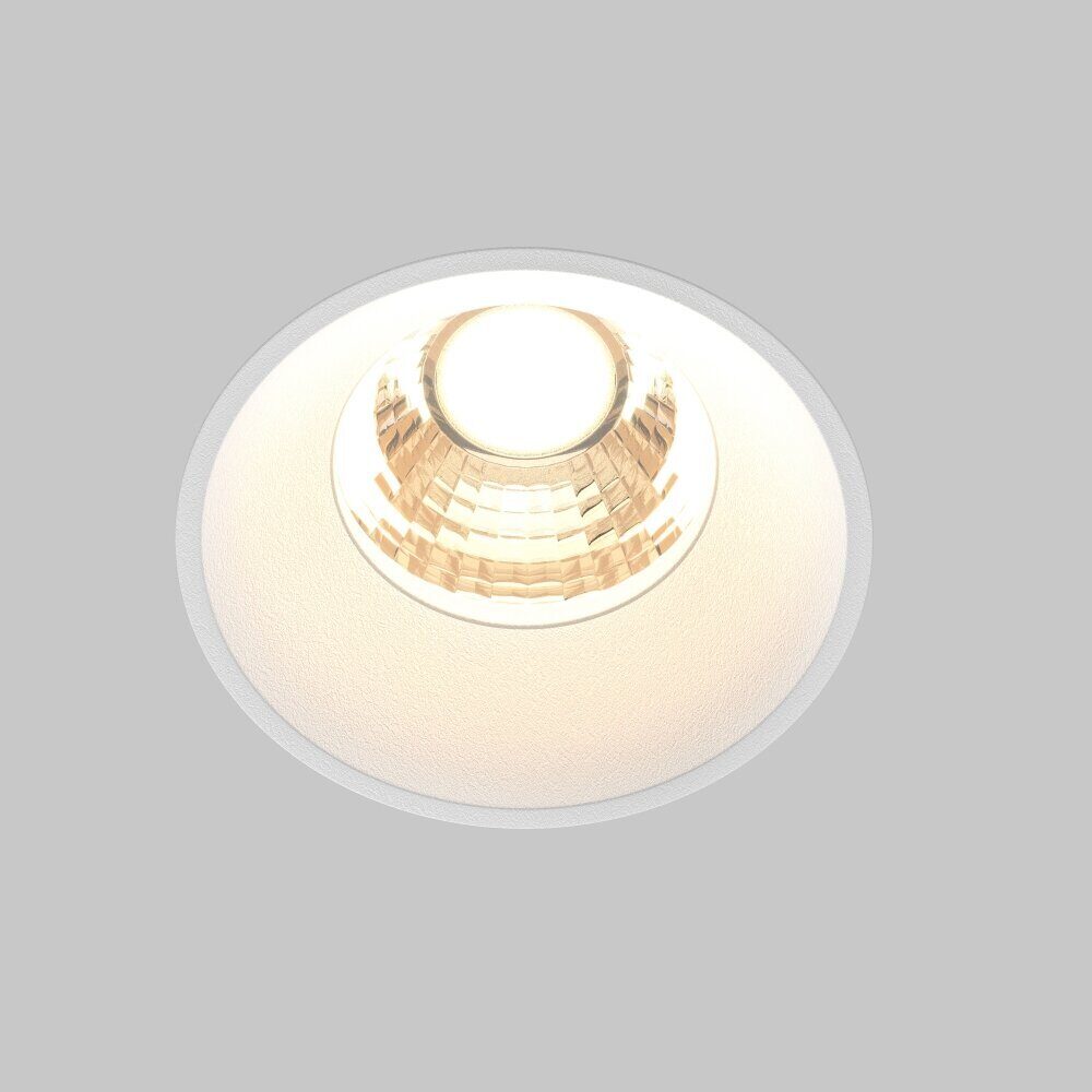 Встраиваемый светильник Technical Round DL058-7W3K-TRS-W